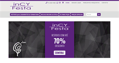 Desktop Screenshot of incy.com.br